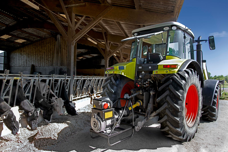 Génératrice prise de force tracteur